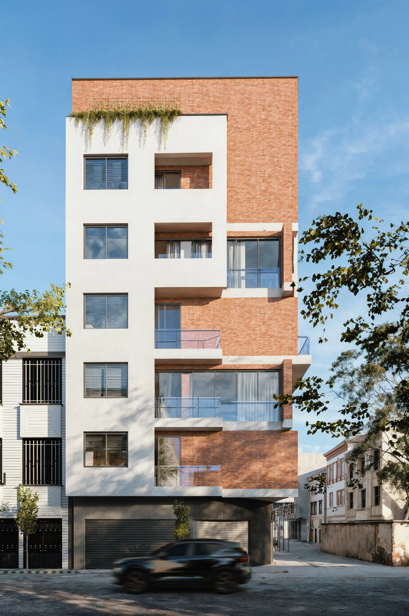 Hema Building No.02 — Street-facing elevation