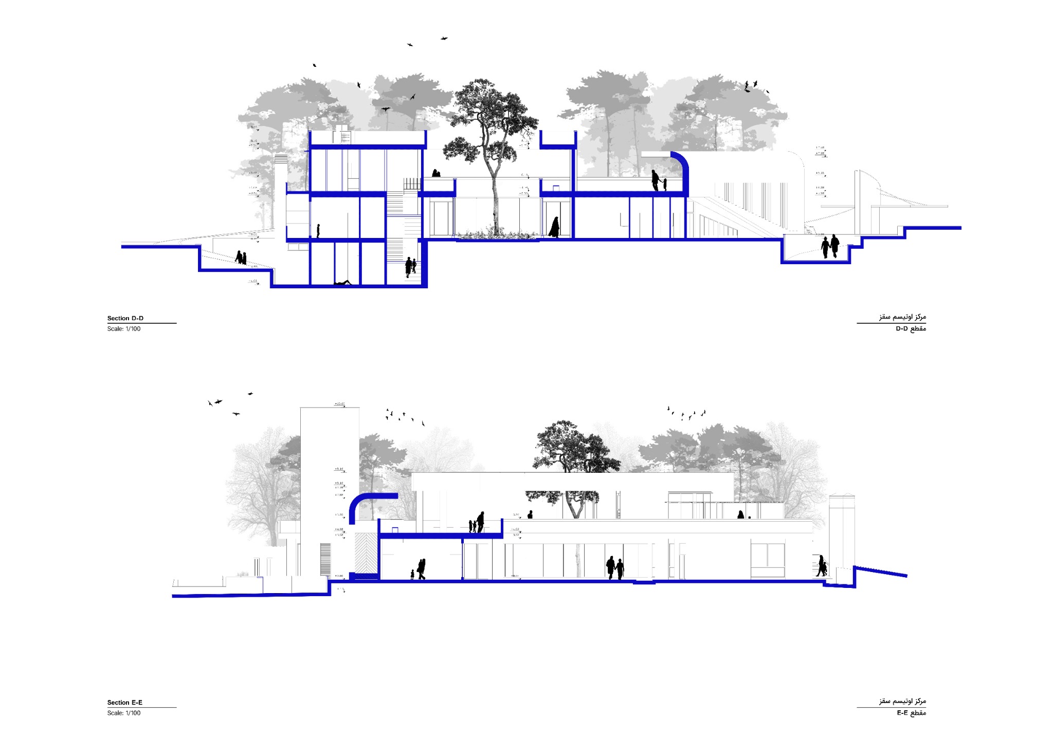 Saqqez Autism Center — Sections D–E