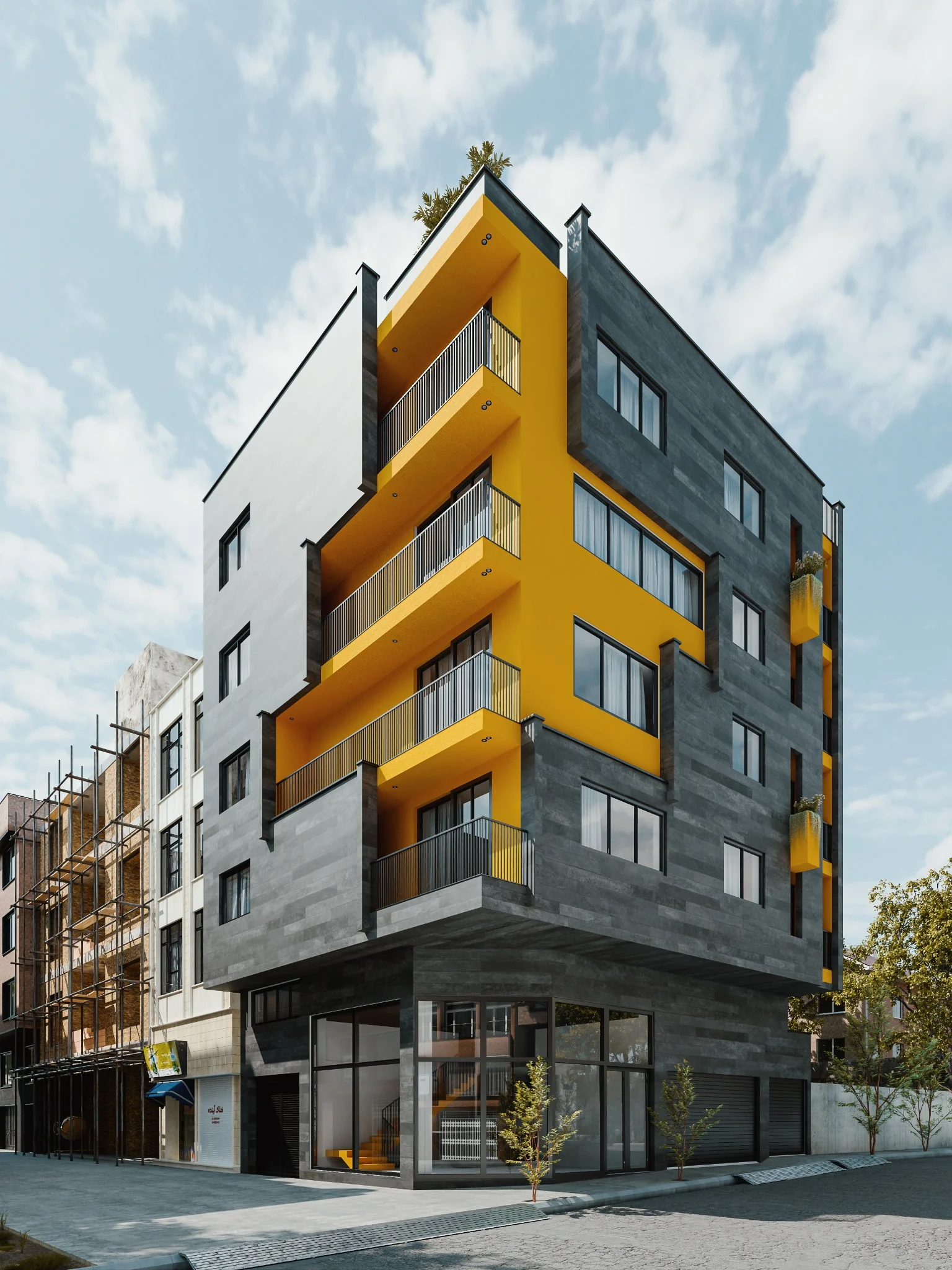 Shahrak Residential Building — AKSTUDIO project image