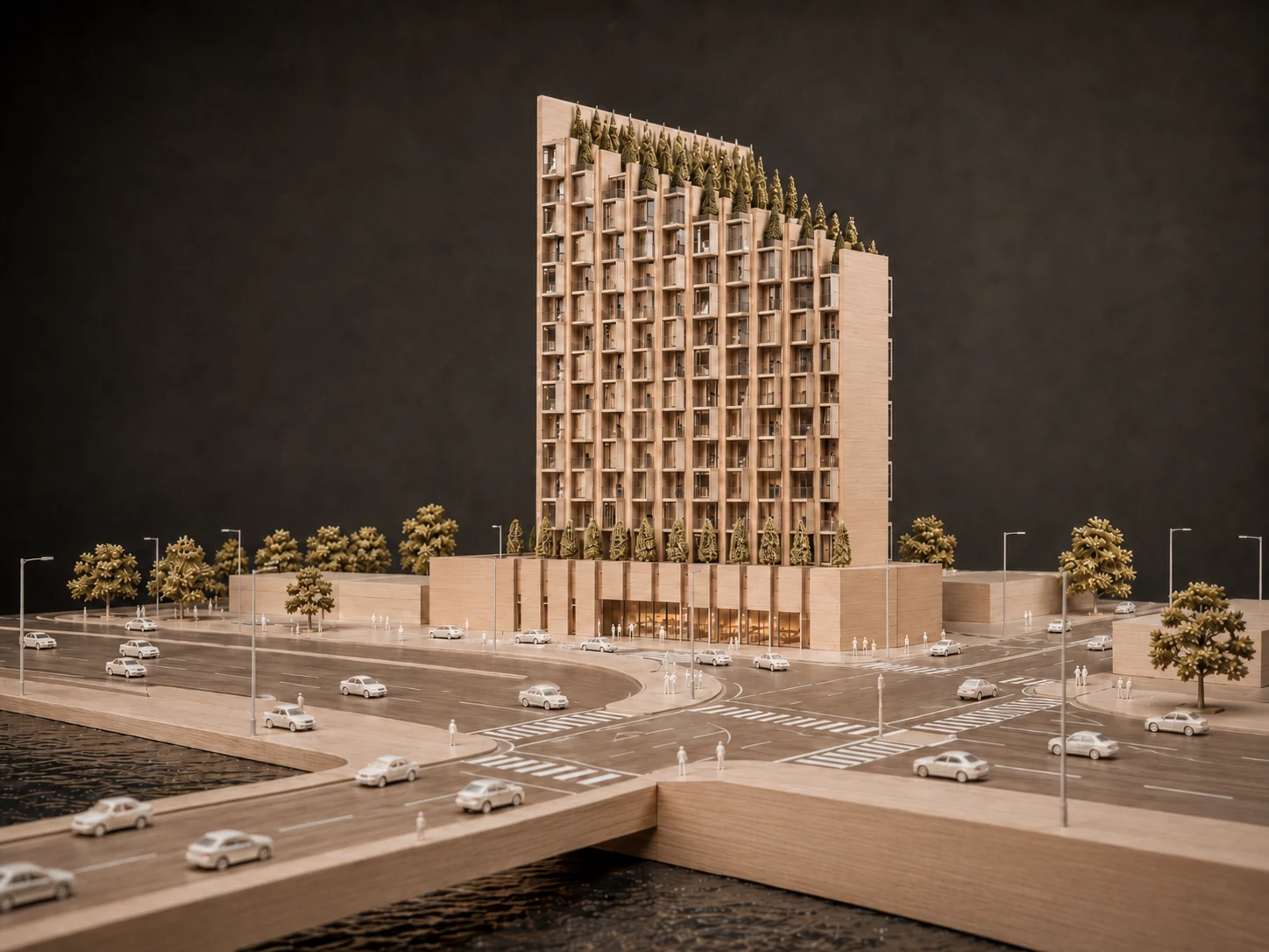 Zivieh Stepped Garden Tower — Zivieh Stepped Garden Tower