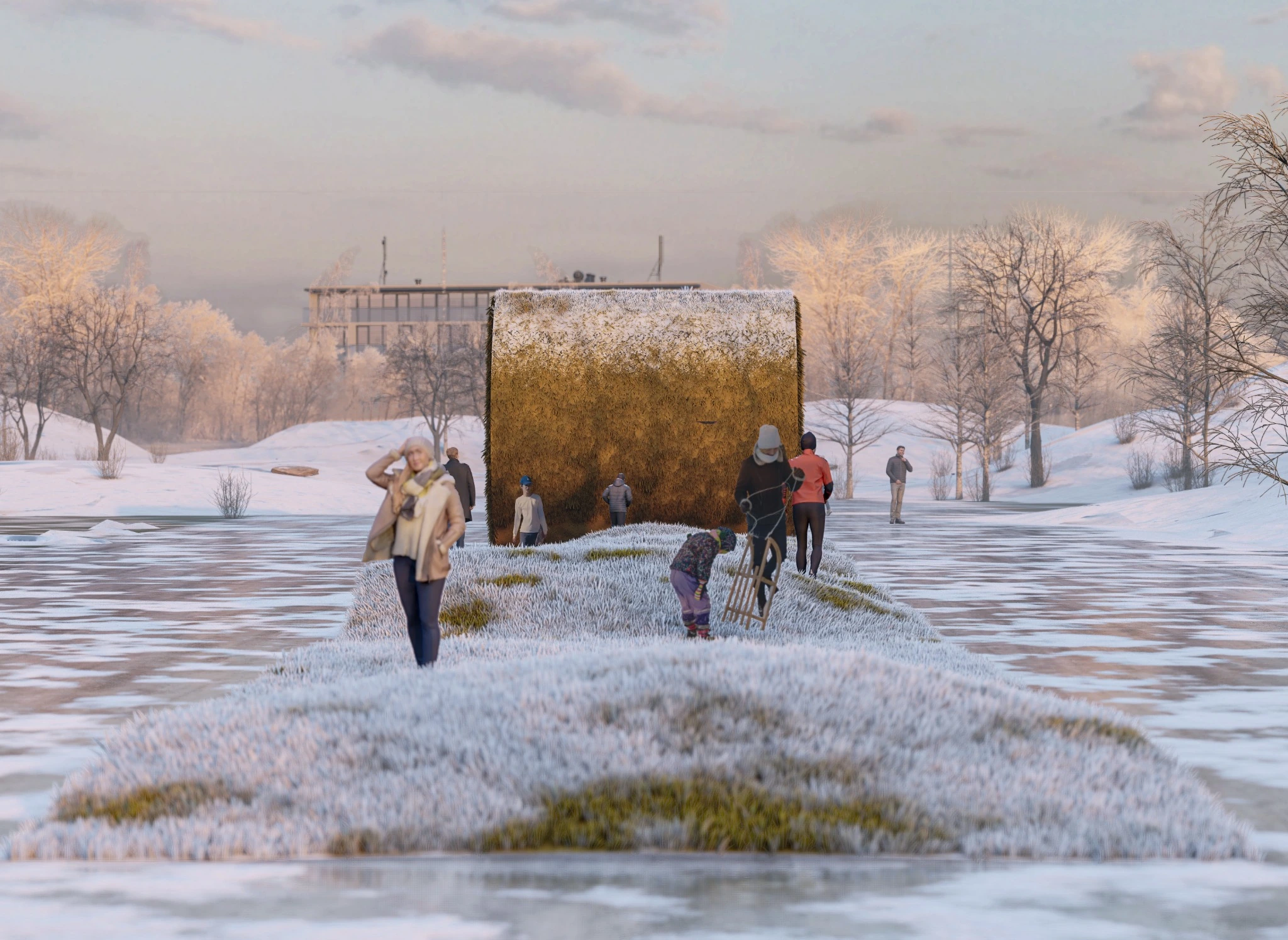 Unrolled Huts — AKSTUDIO project image